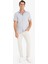 Modern Fit Yazlık Polo Yaka Basic Düz Kısa Kollu Gömlek E5077AX25SM 2