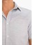 Modern Fit Yazlık Polo Yaka Basic Düz Kısa Kollu Gömlek E5077AX25SM 5