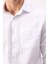 Modern Fit Polo Yaka Basic Düz Uzun Kollu Beyaz Gömlek E5045AX25SM 4