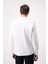 Modern Fit Polo Yaka Basic Düz Uzun Kollu Beyaz Gömlek E5045AX25SM 5