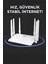 WR50Q Beyaz Kablosuz 300MBPS Wifi Router 6 Güçlü Anten Geniş Kapsama 2.4ghz 4 Portlu 2