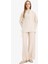 Wide Leg Esnek Belli Krinkıl Kumaş Geniş Paça Pantolon D7591AX25SM 3