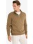 Comfort Regular Fit Rahat Kalıp Fermuarlı Dik Yaka Basic Düz Sweatshirt X7405AZ24AU 3