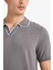 Modern Fit Polo Yaka Kısa Kollu Triko Tişört C4984AX25SM 4