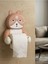 Lux Kedi Tuvalet Kağıdı Tutacağı 1