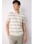 Regular Fit Polo Yaka Kısa Kollu Yumuşak Tuşeli Triko Tişört E2665AX25SP 3