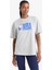 fit Nba Wordmark Boxy Fit Bisiklet Yaka Baskılı Kısa Kollu TIŞÖRT Z3128AZ25SM 4