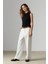 Carrot Fit Gabardin Kumaş Pantolon Kemerli Yüksek Bel Kısa Paça D2732AX25SP 3