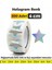 Yıldız Kesimli Hologram Çok Amaçlı Etiket 4cm (500 Adet) 1