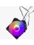 Middle 4X120MM Kumandasız Rgb Işıklı Sessiz Kasa Fanı 1