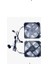 Middle 4X120MM Kumandasız Rgb Işıklı Sessiz Kasa Fanı 3
