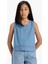 Kız Çocuk Kolsuz Jean Bluz E6194A825SM 3
