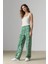 Regular Fit Geniş Bol Paça Desenli Palazzo Pantolon D4631AX25SP 3