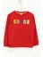 Haribo Kırmızı Kız Çocuk Bisiklet Yaka Sweatshirt HRBTXT309 2