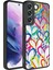 Galaxy S21 Fe Kılıf Aynalı Desenli Kamera Korumalı Parlak Joec Mirror Kapak-Kalp 1