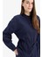 Relax Fit Basic Düz Bağcıklı Müslin Uzun Kollu Tesettür Gömlek Tunik E1107AX25SP 4