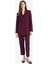 Carrot Fit Crop Klasik Kumaş Pantolon Fermuarlı Yüksek Bel Basic Düz Dar Paça C2466AX25SP 5