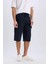 Slim Fit Dar Kesim Kargo Cepli Basic Düz Kapri Şort T4693AZ25SM 1
