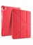 iPad Air 13 2025 M3 Kılıf Tlzn Tri Folding Kalem Bölmeli Standlı Kılıf - Kırmızı 1