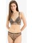 Leopar Desenli Pedli Dantelli Bralet-Fall in Love E6986AX25SP 2