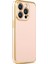 iPhone 14 Pro Uyumlu Tlzn Bark Kapak-Rose Gold 1