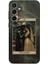 Galaxy S24 Fe Uyumlu Retro Desenli Telefon Kılıfı + Ekran Koruyucu - 5846 1