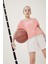 Kız Çocuk NBA Los Angeles Lakers Loose Fit Bisiklet Yaka Kısa Kollu Tişört E7633A825HS 1