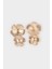 Kadın Çiçekli Gold Küpe E8043AXNS 4