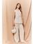 Wide Leg Tensel Kumaş Palazzo Pantolon Cepli Yüksek Bel Uzun Geniş Paça E8502AX25SM 2