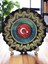 Atatürk, Türk Bayrağı Yada Osmanlı Tuğrası Simgeli Dekoratif 30 cm Çini Tabak 1