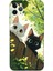 iPhone 11 Pro Uyumlu Kedi Desenli Telefon Kılıfı + Ekran Koruyucu - 5785 1
