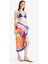 Regular Fit Desenli Saten Plaj Eteği-Fall in Love B1443AX25HS 3