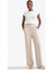 fit Wide Leg Cepli Geniş Paça Yırtmaçlı Uzun Sporcu PANTOLON E2538AX25SM 3