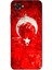 Xiaomi Redmi Note 10S Uyumlu Türk Bayrağı Desenli Telefon Kılıfı + Ekran Koruyucu - 5847 1