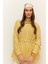 Relax Fit Pötikareli Gofre Dokulu Kuşaklı Uzun Kollu Tesettür Gömlek Tunik E4558AX25SM 1