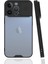 Newface iPhone 13 Pro Max Kılıf Platin Kamera Koruma Silikon - Siyah 1