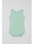 Erkek Bebek Çıtçıtlı Atlet Zıbın Body Basic 9 Ay-3 Yaş, Su Yeşili 1