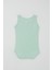 Erkek Bebek Çıtçıtlı Atlet Zıbın Body Basic 9 Ay-3 Yaş, Su Yeşili 2