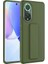 Huawei Nova 9 Kılıf Joec Qstand Kapak-Koyu Yeşil 1