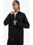 fit Slim Fit Dar Kesim Kolej Yaka Bomber Skuba Dalgıç Kumaş HIRKA F0877AX25SP 3