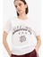 Regular Fit Bisiklet Yaka Baskılı Kısa Kollu Tişört F1208AX25SP 1