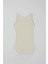 Kız Bebek Çıtçıtlı Atlet Zıbın Body Jakarlı 9 Ay-3 Yaş, Ekru 2