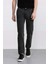 %100 Pamuk Relax Fit Rahat Kesim Düz Paça Kargo Cepli Jean Pantolon F2372AX25SP 1