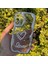Samsung Galaxy A25 Kılıf Gümüş Taşlı Darbe Önleyici Silikon Kapak 1