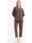 Regular Fit Esnek Belli Cepli Basic Düz Pantolon E1954AX25SP 3