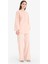Wide Leg Keten Karışımlı Geniş Paça Pantolon F1345AX25SM 5
