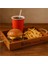Ahşap Tepsi Fast Food, Kahve Vb Için Firma Logolu Tepsi 30X20CM 1