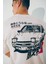 %100 Pamuk Initial D Boxy Fit Bisiklet Yaka Kısa Kollu Tişört F4231AX25SM 1