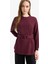 Regular Fit Bisiklet Yaka İçi Yumuşak Tüylü Selanik Kumaş Uzun Kollu Tunik F4156AX25SP 3