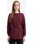 Regular Fit Bisiklet Yaka İçi Yumuşak Tüylü Selanik Kumaş Uzun Kollu Tunik F4156AX25SP 5